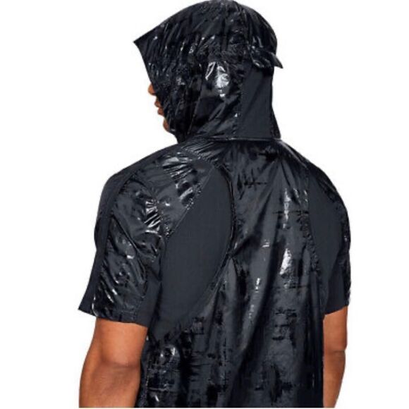 Under Armour Men’s Perpetual Black Windbreaker‎ - Picture 3 of 8